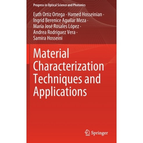 (영문도서) Material Characterization Techniques and Applications Hardcover, Springer, English, 9789811695681