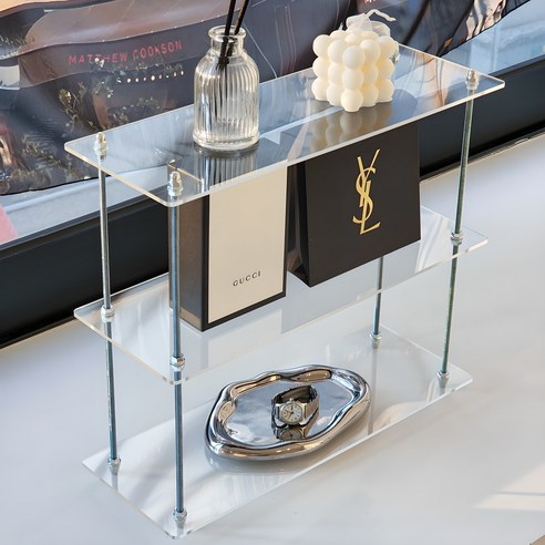 라다미노 미드센추리 아크릴 모듈 선반 정리대: 공간에 예술을 더하다 거실선반