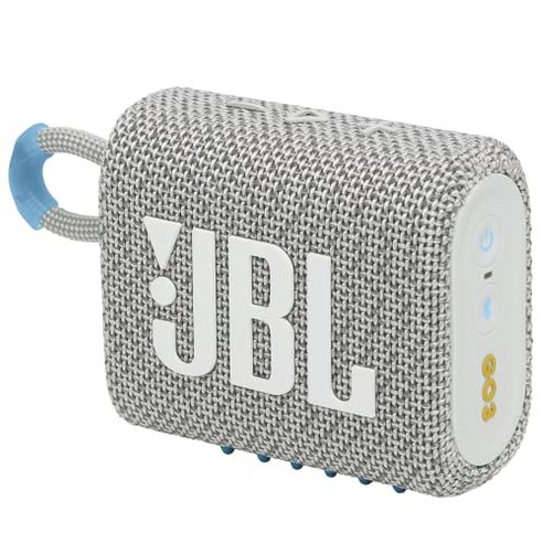 JBL JBLGO3 에코모델 블루투스 스피커 USB C충전/IP67 방진방수/패시브 라디에이터 탑재/휴대용/에코화이트 JBLGO3ECOWHT