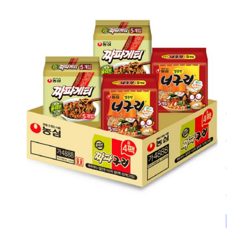 [오케이나우ㅣ인기상품] 짜파게티와 너구리의 완벽한 조화: 농심 혼합 라면 소개 [OKNOWㅣ추천상품]