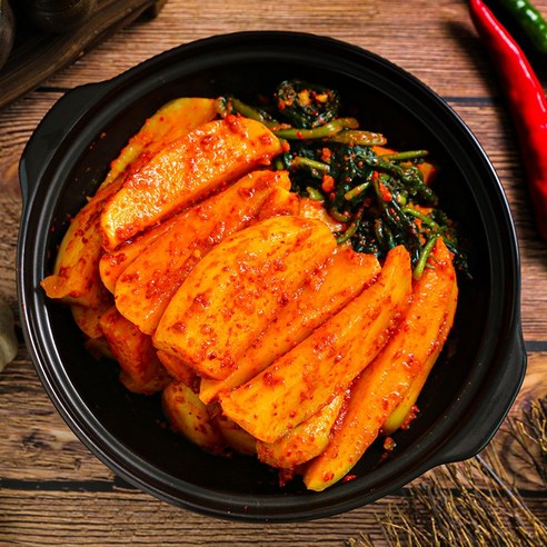 갓 지은 밥도둑, 맛깔난 총각김치 하나면 식탁 고민 끝!