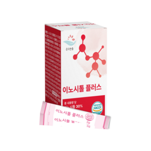 이노시톨 플러스 30포 바나바잎 포도당 결정셀룰로스 활성엽산 미오이노시톨, 이노시톨 플러스 3g x 30포(1개월분), 90g