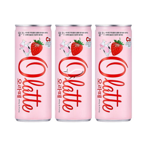 오라떼 딸기 240ml, 240ml, 5개