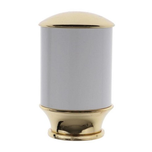 창 처리 커튼 막대는 휘장 기둥 끝 머리 s 28mm Dia를 끝냅니다., A_White, 철