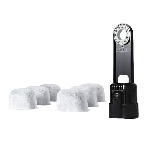 숯 정수 필터 카트리지 스타터 키트 포함 Keurig My Kcup 커피 머신 교체, 180x90x80mm, 여러 가지 빛깔의, 기타