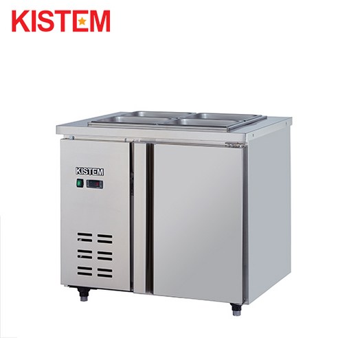 주방의 효율성을 극대화하는 키스템 올스텐 디지털 반찬테이블냉장고 900 KIS-PDB09R 프로모델