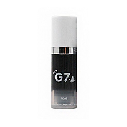 G7프리미엄 펌핑 색소-인증- [10ml] 반영구화장재료 반영구색소 반영구재료