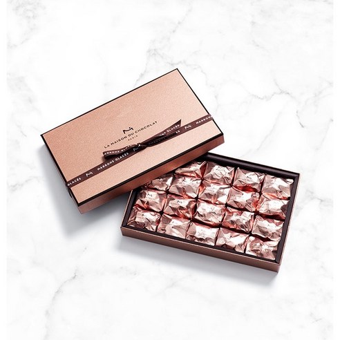 La Maison du Chocolat Marron Glace 20pcs 라메종뒤쇼콜라 마롱글라세 20개입, 1박스