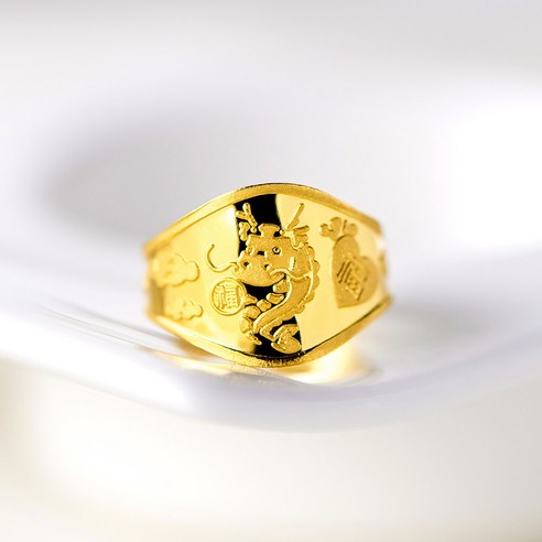 [순금나라] 24K 포나인 999.9 사랑해용 돌반지 1g