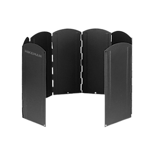 [SW] 8 개의 격판 덮개 옥외 야영 난로 바람막이 유리 Windproof 요리 버너 밥솥 앞 유리 피크닉 배낭 운반 가방, 하나, 40CM