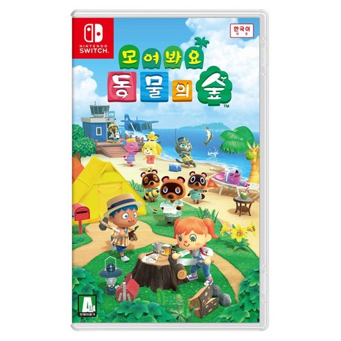 코스트코 닌텐도 스위치 모여봐요 동물의 숲Nintendo Switch Animal Crossing New Horizons, 1개