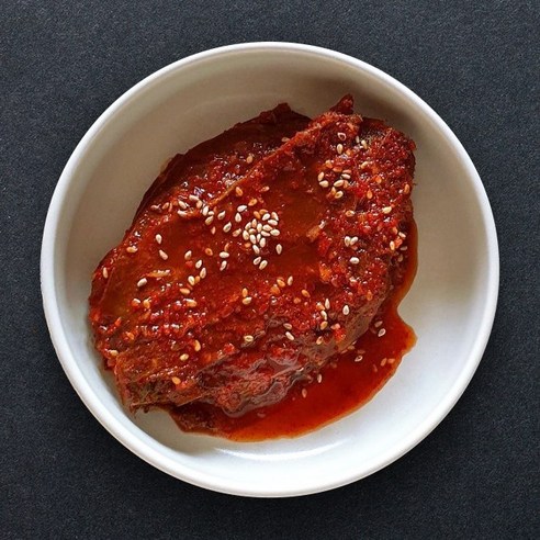 경주 장다미 콩잎김치: 건강한 맛의 반찬 단풍콩잎김치