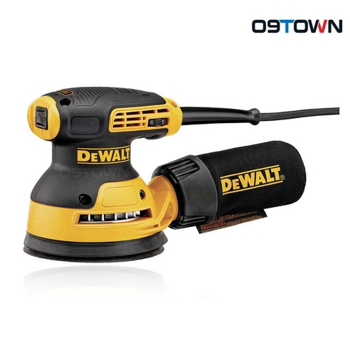 디월트 DWE6423 오비탈 원형샌더 280W 5인치 125mm, 1개