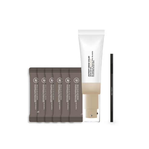 눈썹 염색, 실패는 이제 그만! 엔트로피 브로우 컬러 애쉬 브라운 솔직 후기 엔트로피