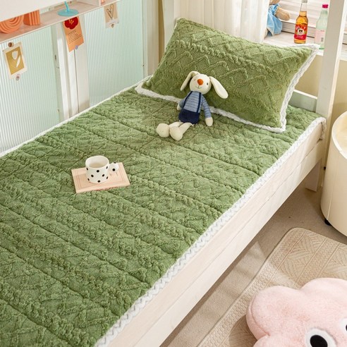 YOUPAN 착번아웃 침대 패드, B패드-그린