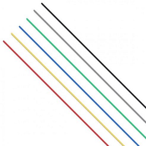 재단 포맥스 칼라 2T 5x600mm 5개묶음, 노랑