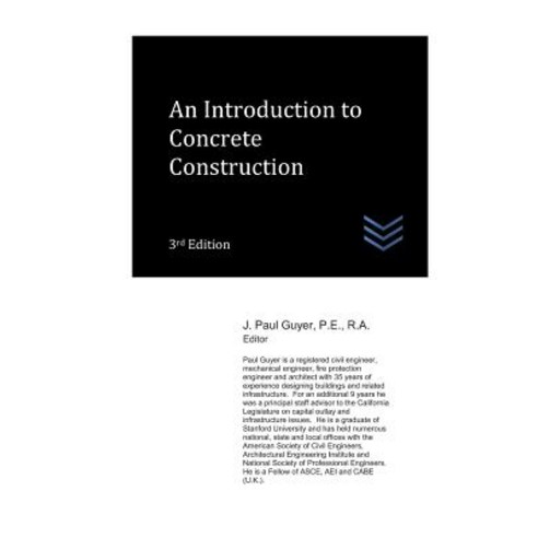(영문도서) An Introduction to Concrete Construction Paperback, Independently Published, English, 9781973159810
