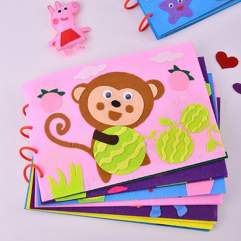 무한한 상상력을 펼쳐낼 마법, 40색 칼라 펠트지 대용량 세트와 함께하는 창작의 세계