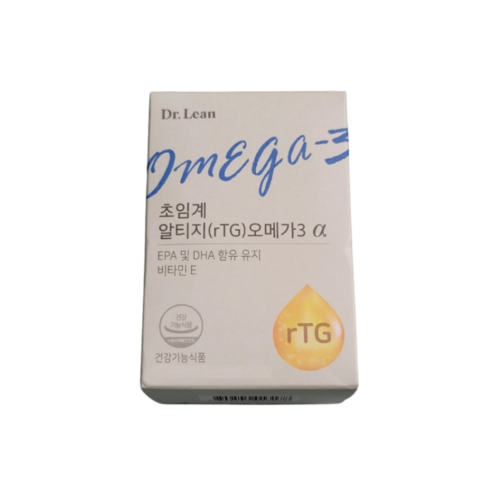 닥터린 초임계 알티지 rTG 오메가3 알파 1 007mg, 15정, 3개