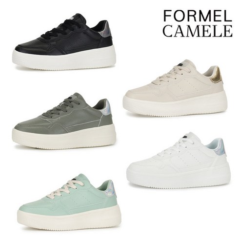 포멜카멜레 FORMEL CAMELE 라이트 웨이트 스니커즈 5CM 5종 택1 FKG1F1SW060 325115