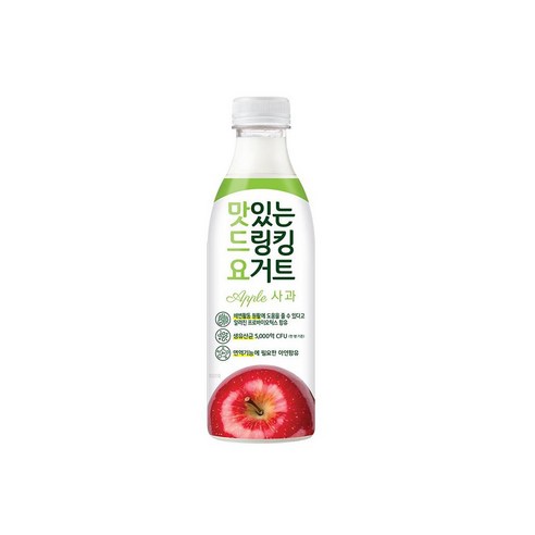 남양 맛있는 드링킹 요거트 사과730ml 5개/냉장무배/유산균