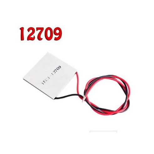 열전소자 TEC112705 12703 12706 12709 12710 12715 열전기 냉각기 펠티어 TEC112706 40x40MM 12V 펠티에 엘레멘트 모듈, TEC1-12709