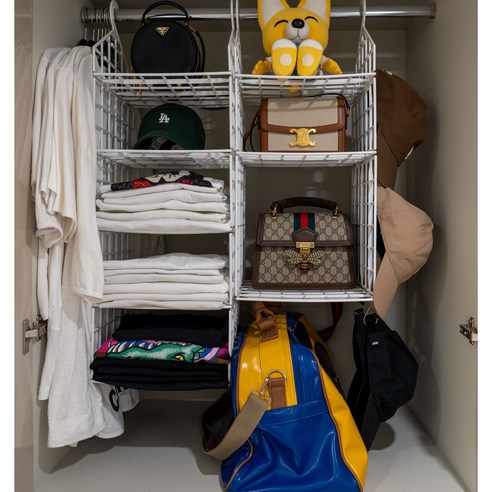 리한 옷선반 행거정리함으로 옷장 지옥 탈출!