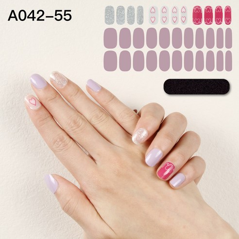 GN Aphrodite 네일패치 네일아트 네일스티커 34P, 1개, A042-55