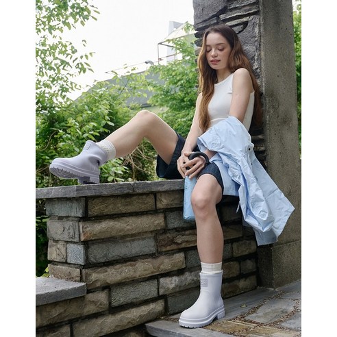 리끌로우 레인부츠 RE-RAIN BOOTS PURPLE