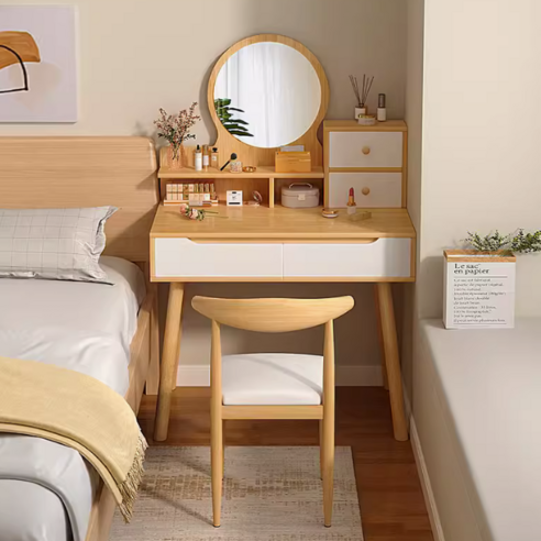 cocosily 미니 좌식 화장대 800: 공간 효율성과 아름다움을 모두 잡다!