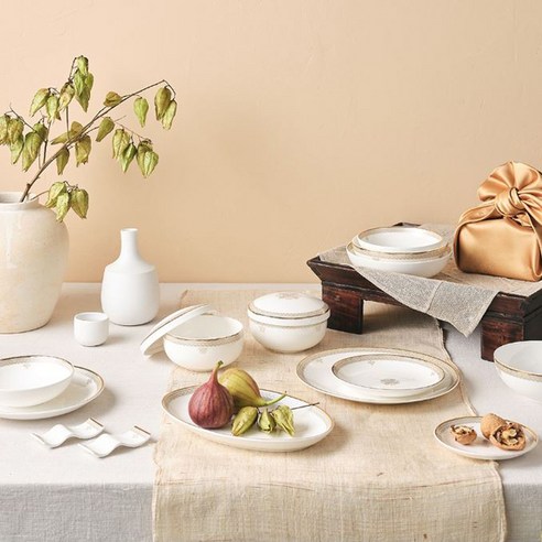 사랑과 행복을 담은 식탁, 한국도자기 연리지 생활반상기