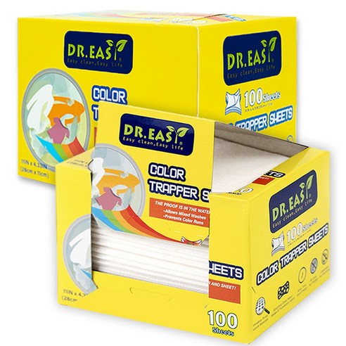 DREASY 블루선 이염방지시트, 100매, 2개