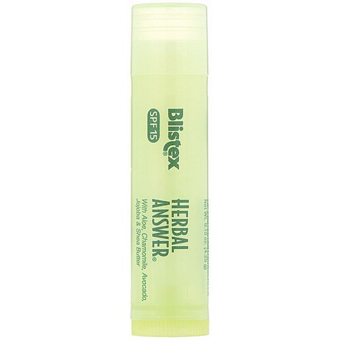 블리스텍스 립 프로텍턴트 SPF15 4.25g, 1개, Herbal Answer