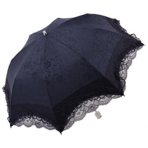 여름날의 눈부심을 가려줄 우아한 동행, 롯데백화점 곡형 프릴 양산 MCP-411 메트로시티양산