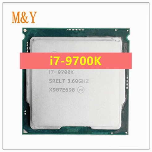 코어 i7-9700K i7 9700K 3.6 GHz 8 코어 8 스레드 CPU 프로세서 12M 95W PC 데스크탑 LGA 1151