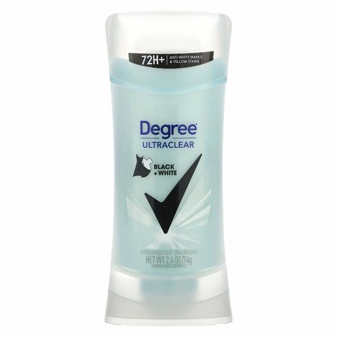 Degree UltraClear 블랙 + 화이트 땀 억제제 데오드란트 74G 2.6OZ) 상품리뷰