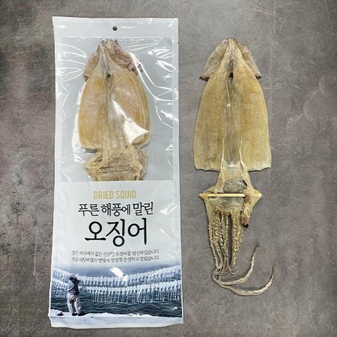 [국내산]구룡포 마른 오징어 당일바리 피데기 산지직송, 특품 (소) 5마리 200g 내외
