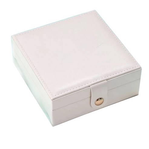 보석 상자 다기능 화장품 저장 여행 상자 보석 화장품 저장 상자, 하나, 하얀