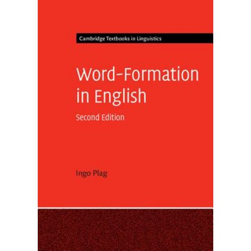 (영문도서) Word-Formation in English Hardcover, Cambridge University Press, 9781107172098