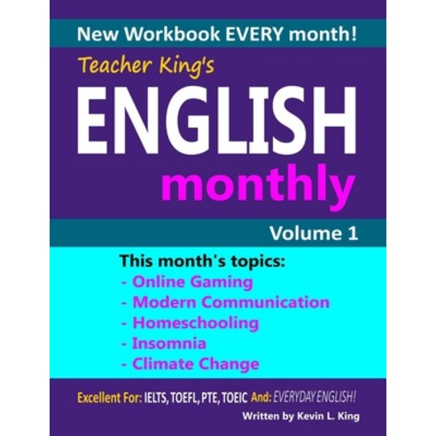 (영문도서) Teacher King''s English Monthly - Volume 1 Paperback, Independently Published, 9798487831828