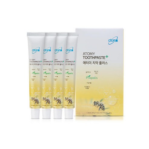애터미 치약 플러스 50g 1set4개, 애터미 치약 플러스 50g 1set(4개), 4개
