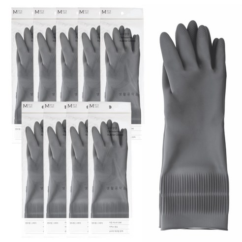 [OKㅣ강추] 품질과 편안함을 위한 생활공작소 고무장갑: 완벽한 주방 필수품 [OKNOWㅣ추천상품]