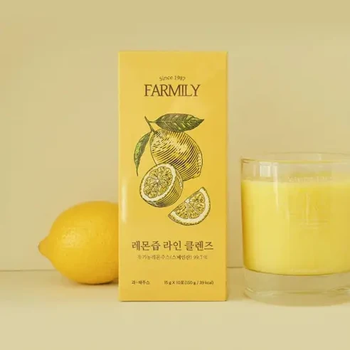 팜밀리 레몬 라인 클렌즈 브로멜라인 글루타치온