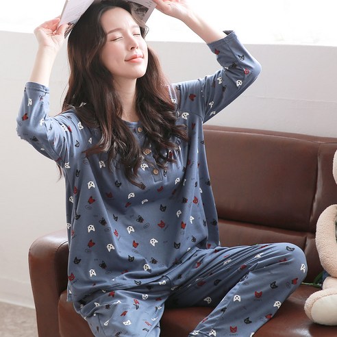 서빈 여성용 다온 도톰 울트라 피치 상하세트 캐릭터 쭉쭉스판 커플