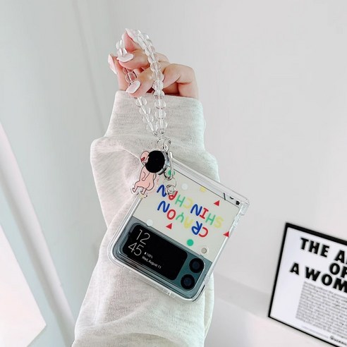 짱구 캐릭터 귀여운 갤럭시 Z플립 케이스