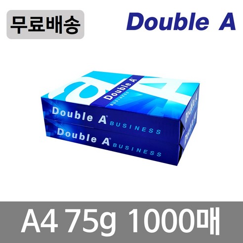 더블에이(Double A) 복사용지, 1000매, A4