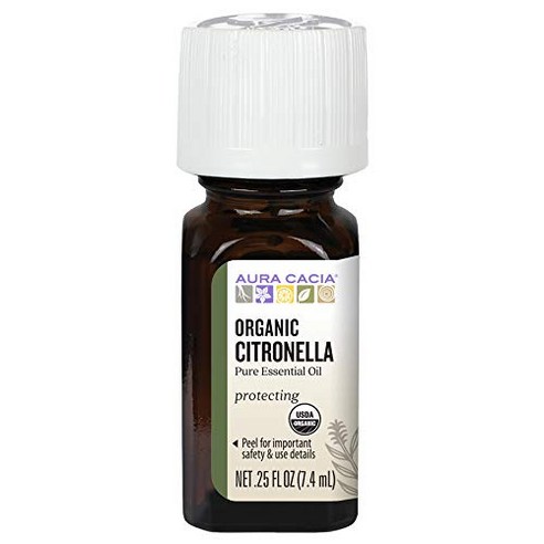 아우라카시아 퓨어 아로마테라피 오일, 7.4ml, Citronella, 1개