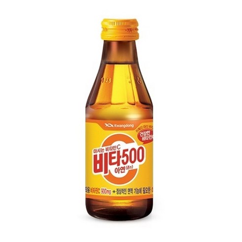 광동제약 안전포장 편의점 피로회복 건강 기능성 음료 주스 주스 비타 500 10병, 100ml, 10개