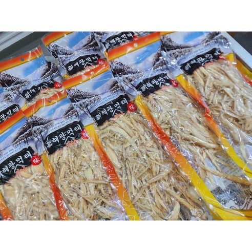 [웅이네] 손질먹태 강원도 한마리통째 국내가공 해광 황금 혼합구성, 해광먹태 10개, 1세트 - 황태채/황대포 | 쿠팡