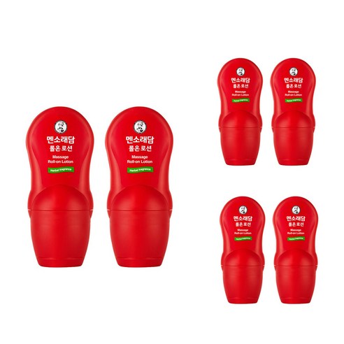 멘소래담 롤온 로션 파스 50ml, 6개